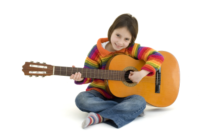 Guitar lessons in English near Bougival