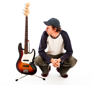 Bass guitar lessons in Hilversum